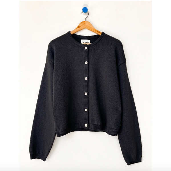 Le Bon Shoppe Leila Cardigan - Black