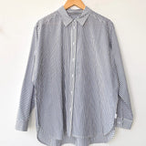 Le Bon Shoppe Owen Short - Denim Stripe On White
