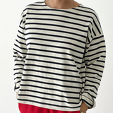 Le Bon Shoppe Sailor Top Navy Stripe