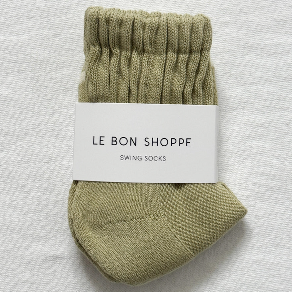 Le Bon Shoppe Swing Socks - Dried Sage