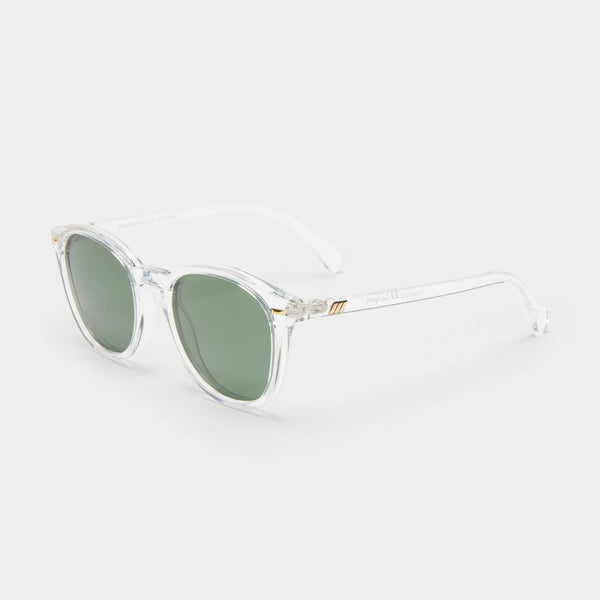 Le Specs Bandwagon Polarised Sunglasses - Crystal Clear side