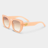 Le Specs Euphoria Sunglasses - Mimosa Pink side pic