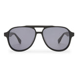 Le Specs Magnanimous Polarised Sunglasses - Black front