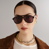 Le Specs Magnanimous Polarised Sunglasses - Black model