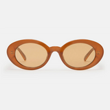 Le Specs Nouveau Sunglasses - Caramel front