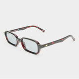 Le Specs Pilferer Sunglasses - Cherry Tort side on plain