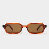 Le Specs Pilferer Sunglasses - Toffee Tort front on