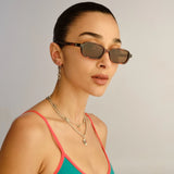 Le Specs Pilferer Sunglasses - Toffee Tort on 