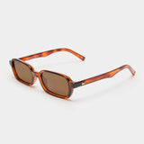 Le Specs Pilferer Sunglasses - Toffee Tort side on 