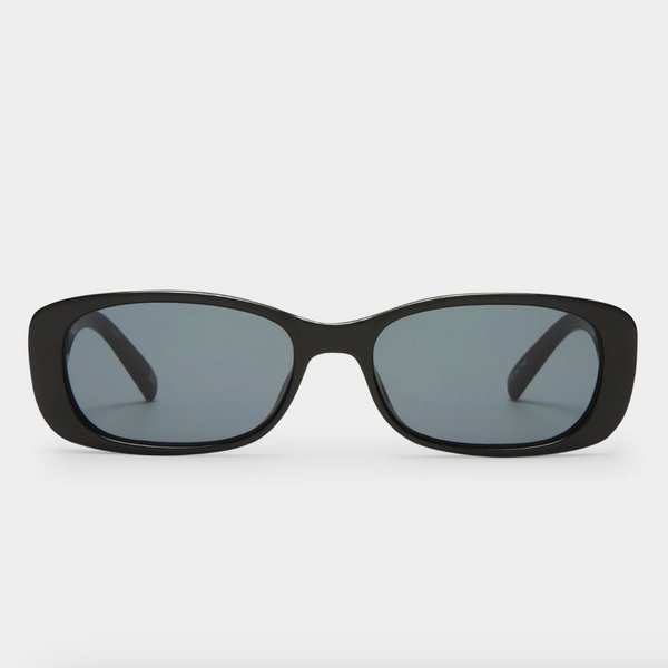 Le Specs Unreal! Sunglasses - Shiny Black
