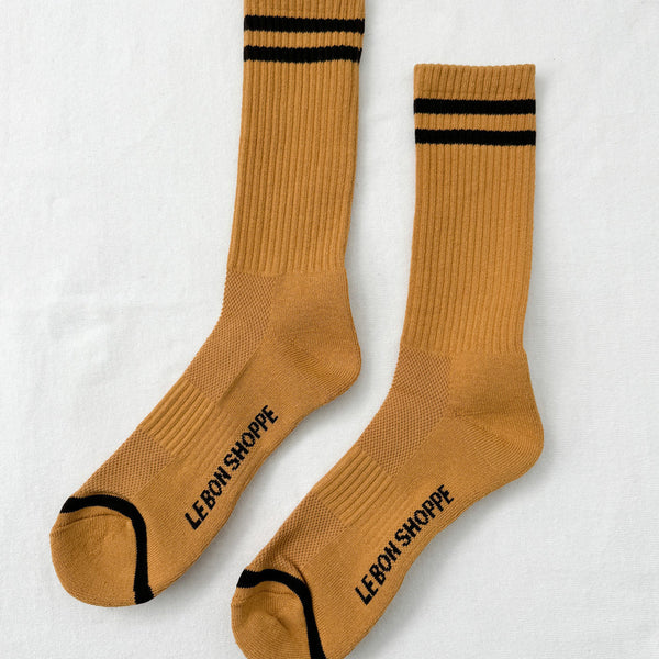 Le bon Shoppe Boyfriend Socks Extended - Biscotti 