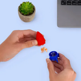 Legami Pencil Sharpener with Eraser - To the Moon and Back