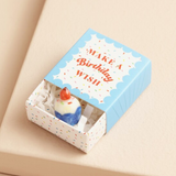 Lisa Angel Tiny Matchbox Ceramic Birthday Cake