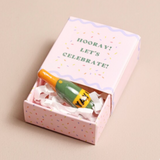 Lisa Angel Tiny Matchbox Ceramic Champagne
