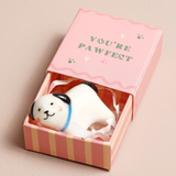 Lisa Angel Tiny Matchbox Ceramic Dog
