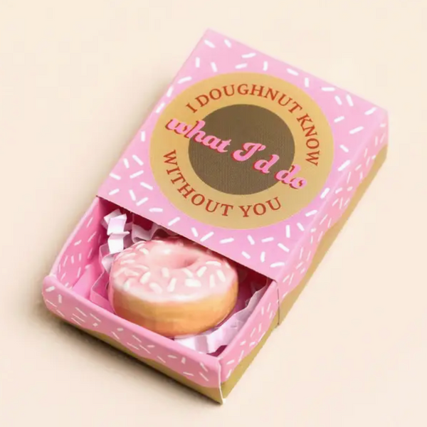 Lisa Angel Tiny Matchbox Ceramic Doughnut