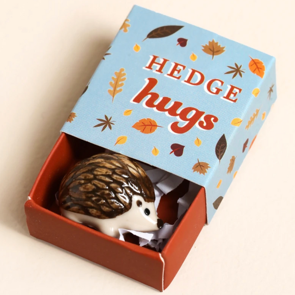 Lisa Angel Tiny Matchbox Ceramic Hedgehog