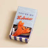 Lisa Angel Tiny Matchbox Ceramic Lobster