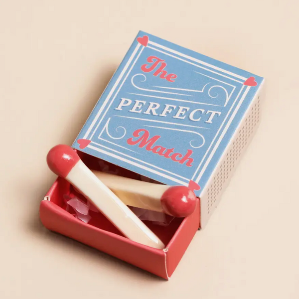 Lisa Angel Tiny Matchbox Ceramic Matches