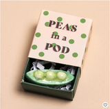 Lisa Angel Tiny Matchbox Ceramic Peas