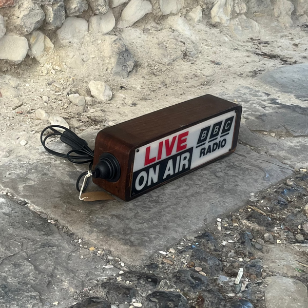 Live On Air BBC Radio - Lightbox