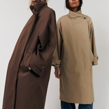 Lolly's Laundry RussiLL Long Coat - Beige (Pair)