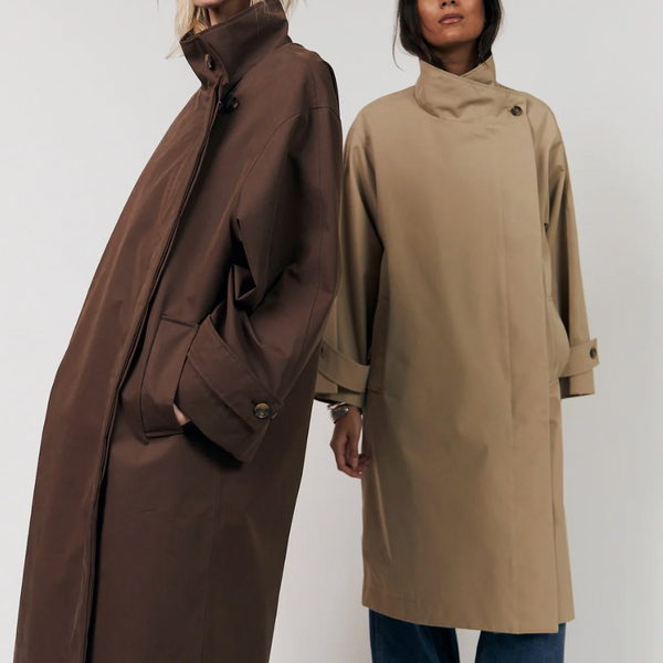 Lolly's Laundry RussiLL Long Coat - Beige (Pair)