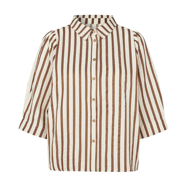 Lollys Laundry BonoLL Shirt - Dark Mokka Pack shot