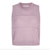 Lollys Laundry ChicagoLL Vest - Lavender white background