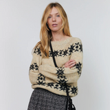 Lollys Laundry LattieLL Knit Jumper Creme Style