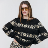Lollys Laundry LattieLL Knit Jumper Dark Mokka style
