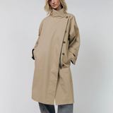 Lollys Laundry RussiLL Long Coat - Beige