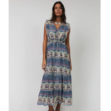Lollys Laundry SamoLL Midi Dress Blue