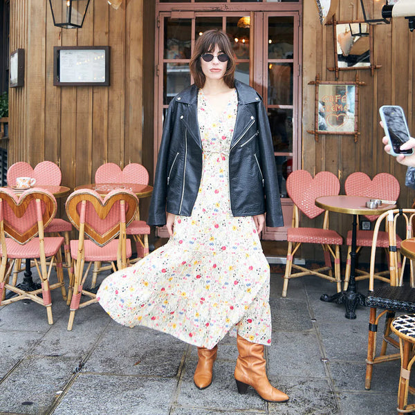 Lollys Laundry SamoLL Midi Dress Flower Print