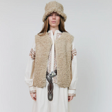 Lollys Laundry Teddy Vest - Sand