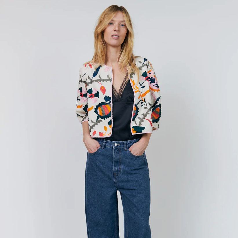 Lollys Laundry Trine Short Jacked 3/4 - Multi