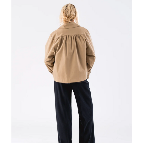 Lollys Laundry ViolaLL Jacket - Ecru styled back