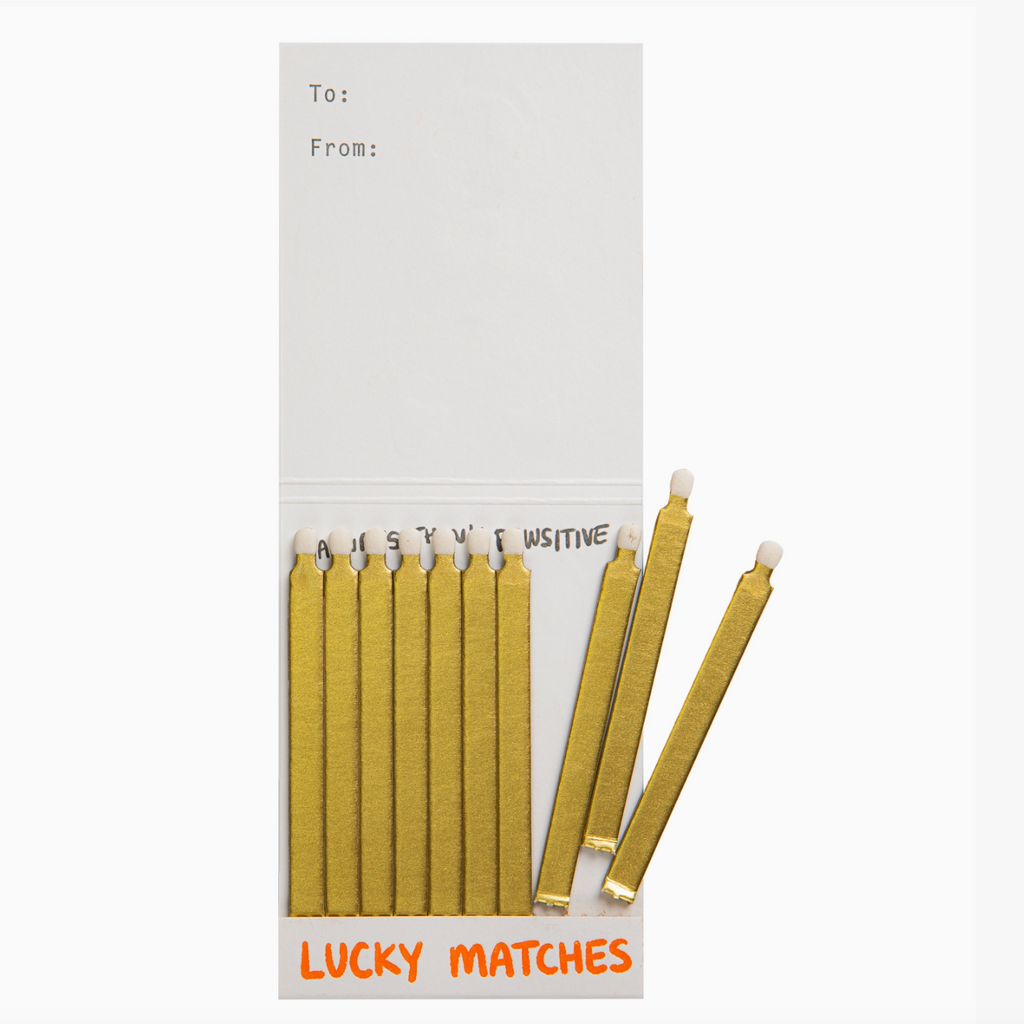 Lucky Matches Matchbook
