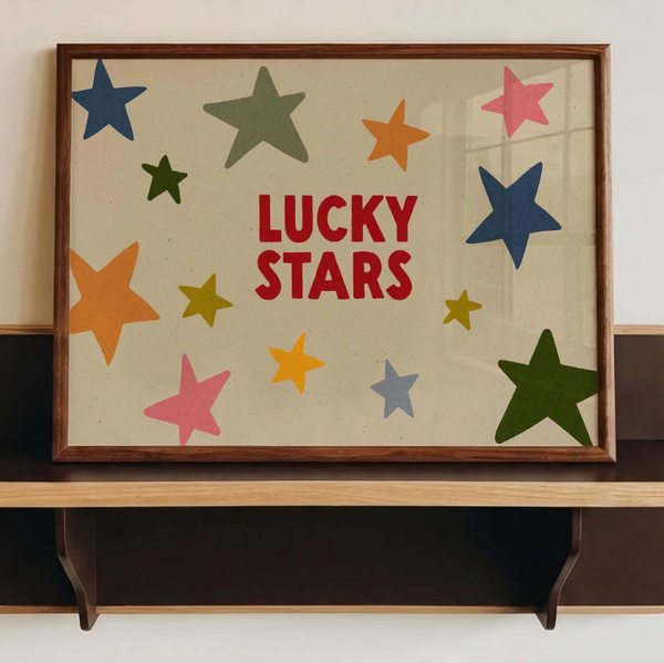 "Lucky Stars" Framed print