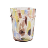 Madam Stoltz  - Coloured Drinking Glass - Multi Coloured
