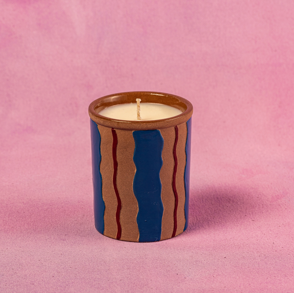 Maegan Good Candle - Red / Wave - Cedar Patchouli Out of Box