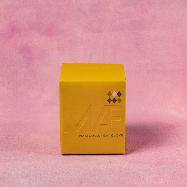 Maegen Good Candle - Yellow / Diamond - Marigold Clove Boxed