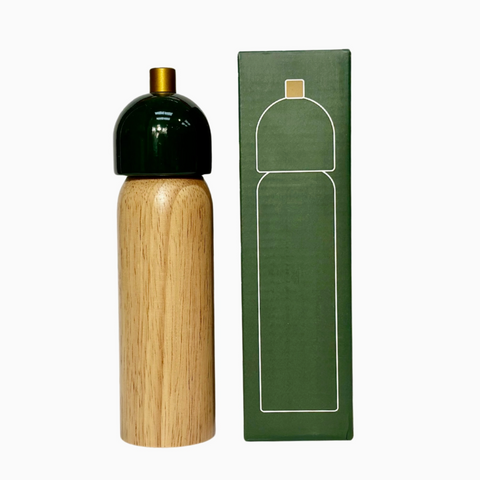 Maegen Salt & Pepper Grinder - Green & Gold - Medium