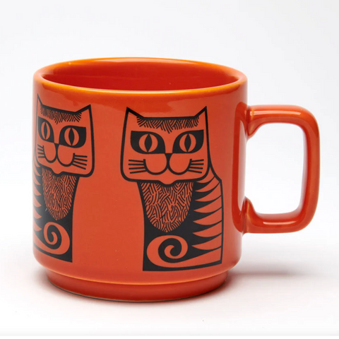 Magpie x Hornsea Mug - Cat Orange