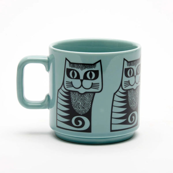 Magpie x Hornsea Mug - Cat Teal