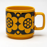 Magpie x Hornsea Mug - Geo Flower Yellow