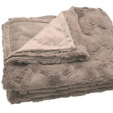 Marilyn Large Luxury Throw Truffle by Walton & Co