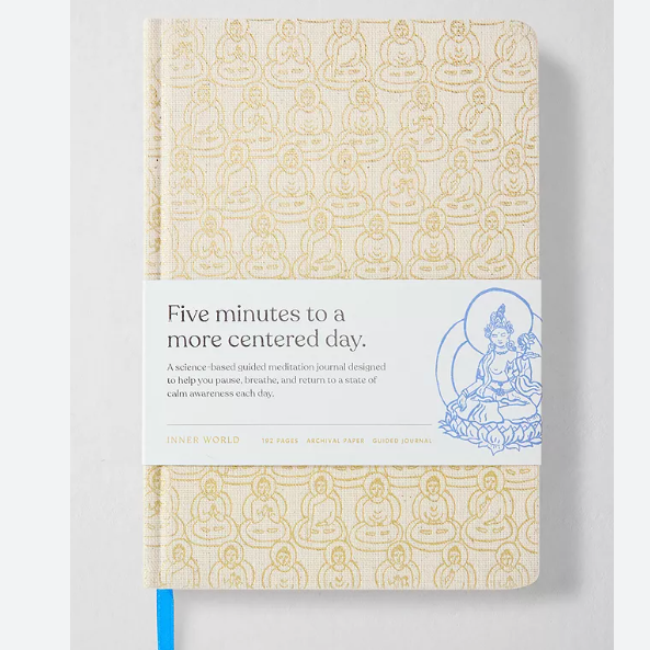 Meditation: A Five-Minute Guided Journal by Inner World