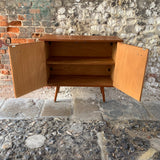 Mid Century Cabinet Open