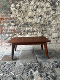 Mid Century Coffee Table Low Portrait